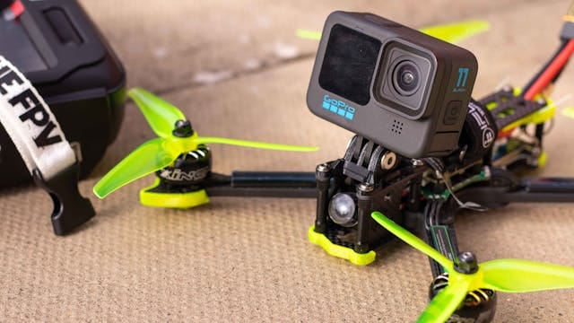 FPV drone opnames