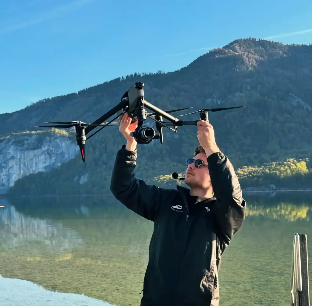 Inspire 3 drone operator inhuren voor professionele filmopnames